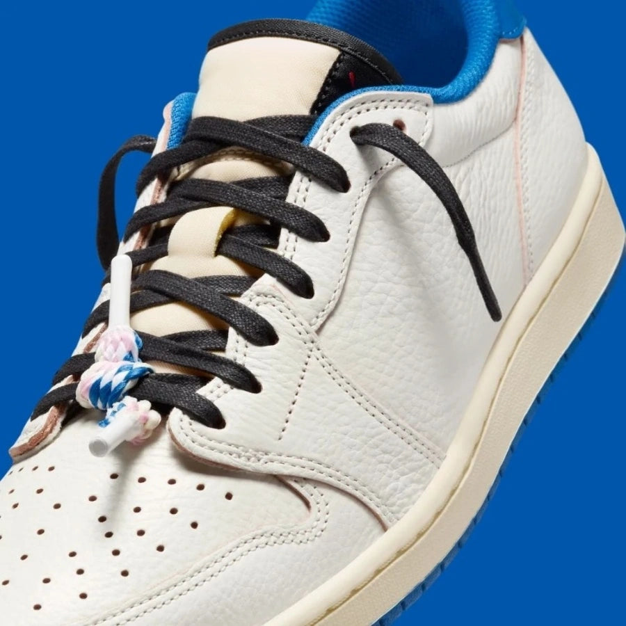 Hot Sale🔥 1 Low OG x TS x Fragment Military Blue