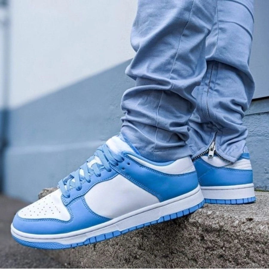 Trending Now🌟 Low Unc White University Blue