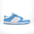 Trending Now🌟 Low Unc White University Blue